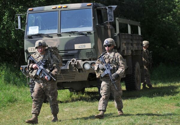 Украино-американские учения Fearless Guardian - 2015 - Sputnik Армения