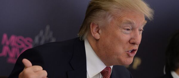 П/к с Дональдом Трампом, посвященная проведению конкурса красоты Miss Universe 2013 в Москве - Sputnik Армения
