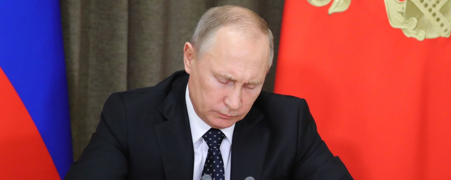 Президент РФ В. Путин провел совещание по вопросам обеспечения технического переоснащения Вооруженных сил - Sputnik Армения, 1920, 29.01.2021