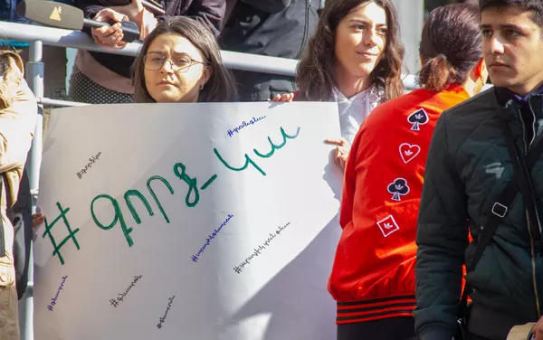Акция протеста против министра Араика Арутюняна (7 ноября 2019). Еревaн Акция протеста против министра Араика Арутюняна (7 ноября 2019). Еревaн - Sputnik Армения