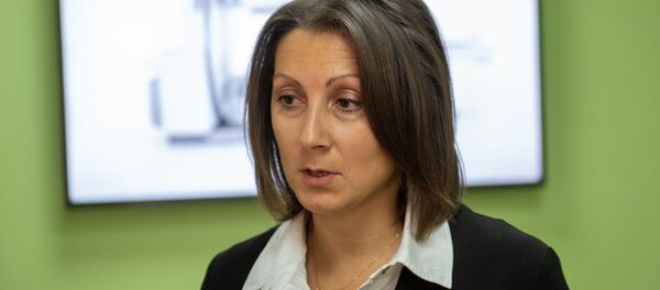 Радиолог Наталия Шенгелия-де Ланге во время открытия Европейского центра ядерной медицины (8 ноября 2019). Еревaн - Sputnik Армения