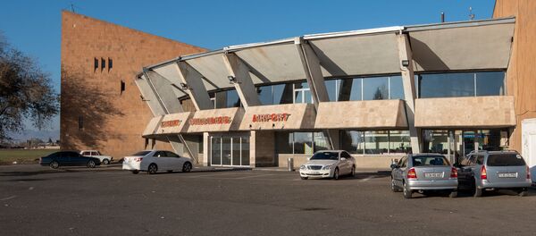 Здание аэропорта Ширак в Гюмри Здание аэропорта Ширак в Гюмри - Sputnik Армения