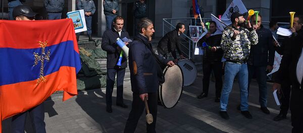 Акция протеста против министра образования, науки, культуры и спорта (11 ноября 2019). Еревaн - Sputnik Армения