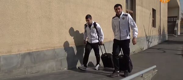 Сборы футболистов сборной Армении Сборы футболистов сборной Армении - Sputnik Արմենիա