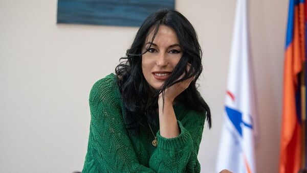 Наира Зограбян на интервью агенству Sputnik Армения - Sputnik Армения