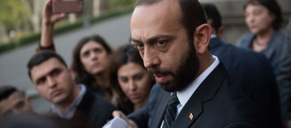 Председатель Национального собрания Армении Арарат Мирзоян ответил на вопросы журналистов (14 ноября 2019). Еревaн - Sputnik Армения