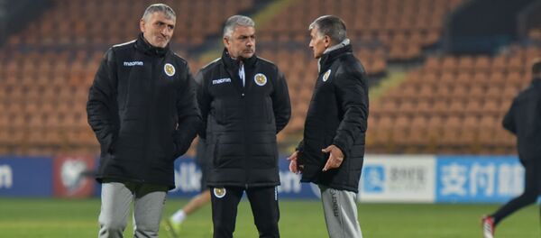 Предматчевая тренировка сборной Армении по футболу (14 ноября 2019). Еревaн - Sputnik Արմենիա