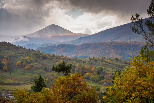 Осенний пейзаж в Лорийской области - Sputnik Армения