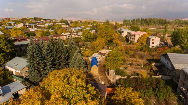 Село Дзорахбюр с высоты птичьего полета - Sputnik Армения