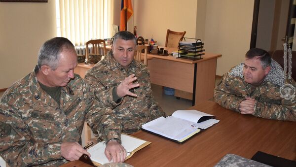 Начальник генштаба ВС РА Артак Давтян посетил воинскую часть (21 ноября 2019). Армения - Sputnik Армения