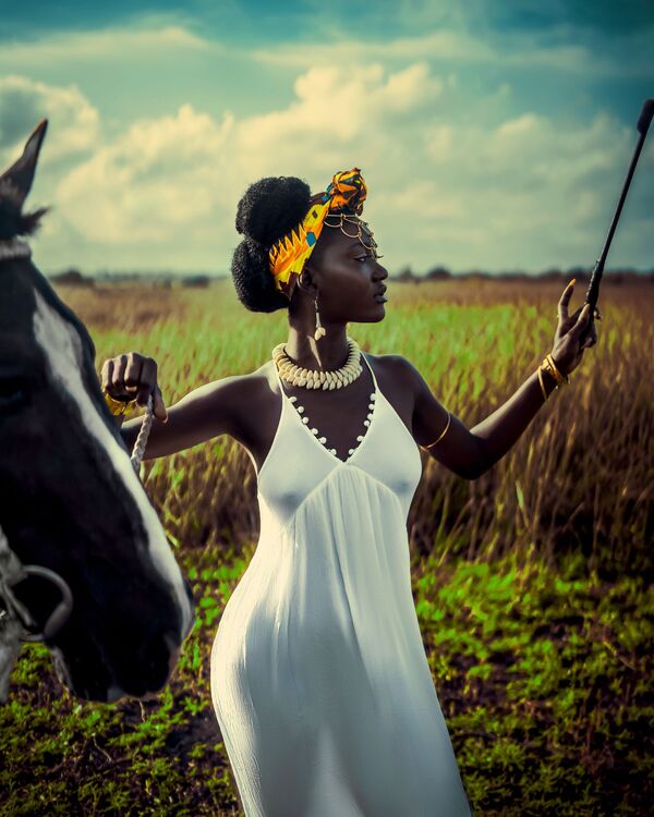 Снимок Yaa Asantewaa фотографа из Ганы, представленный на фотоконкурсе The World's Best Photos of #Fashion2019  - Sputnik Армения