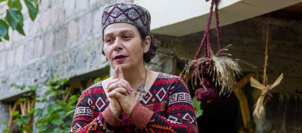 Асмик Баграмян на фольк-фестивале в Лори - Sputnik Армения