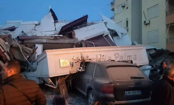 Последствия землетрясения в Албании. 26 ноября 2019 Последствия землетрясения в Албании. 26 ноября 2019 - Sputnik Армения