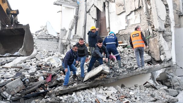 Последствия землетрясения в Албании - Sputnik Արմենիա