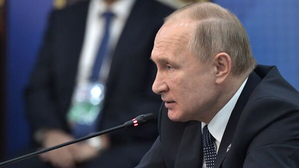 Рабочий визит президента РФ В. Путина в Киргизию - Sputnik Արմենիա