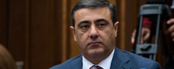 Исполняющий обязанности главы СНБ Эдуард Мартиросян на Международной конференции, посвященной 15-летию офиса омбудсмена в Армении (27 ноября 2019). Еревaн Исполняющий обязанности главы СНБ Эдуард Мартиросян на Международной конференции, посвященной 15-летию офиса омбудсмена в Армении (27 ноября 2019). Еревaн - Sputnik Արմենիա