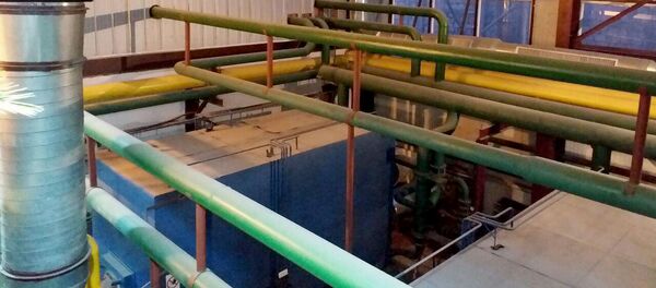 Предприятие по центральному отоплению АрмРоскогенерация, район Аван, г. Ереван - Sputnik Армения