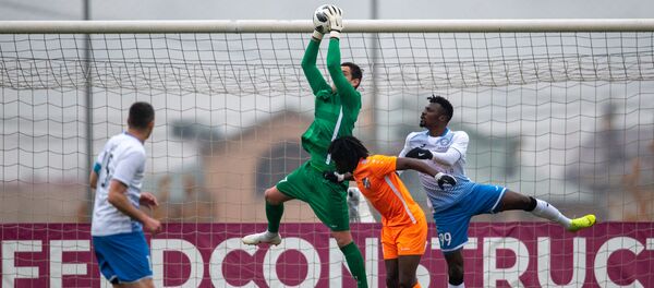 Футбольный матч 15-го тура Высшей лиги чемпионата Армении между командами Арарат-Армения и Урарту (1 декабря 2019). Еревaн - Sputnik Արմենիա