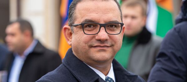 Тигран Хачатрян на церемонии открытия алмазообрабатывающей компании ADM (2 декабря 2019). Абовян Тигран Хачатрян на церемонии открытия алмазообрабатывающей компании ADM (2 декабря 2019). Абовян - Sputnik Արմենիա