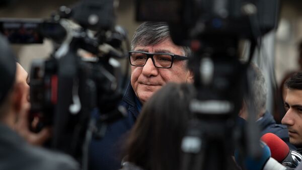 Церемония открытия алмазообрабатывающей компании ADM - Sputnik Արմենիա