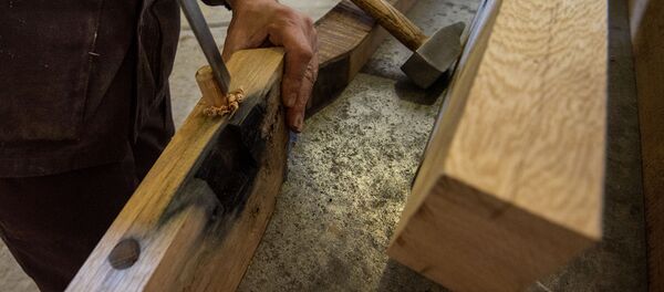 Производство бочек для коньяка - Sputnik Армения