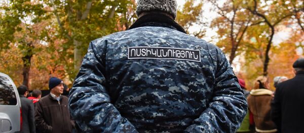 Акция протеста у здания министерства науки, образования, культуры и спорта (3 декабря 2019). Еревaн - Sputnik Армения