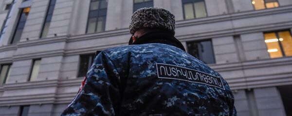 Акция протеста у здания министерства науки, образования, культуры и спорта (3 декабря 2019). Еревaн - Sputnik Армения