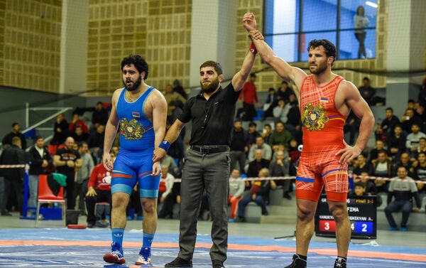 Чемпионат Армении по греко-римской борьбе - Sputnik Армения