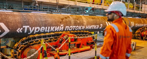 Прокладка трубопровода Турецкий поток - Sputnik Армения