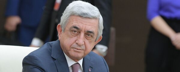 Президент Республики Армения Серж Саргсян на неформальной встрече глав государств СНГ (26 декабря 2017). Ново-Огарево - Sputnik Արմենիա