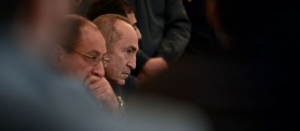 Роберт Кочарян на судебном заседании (6 декабря 2019). Еревaн - Sputnik Արմենիա