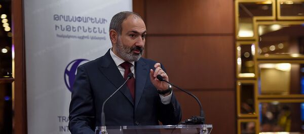 Выступление премьер-министра Никола Пашиняна на антикоррупционном форуме (9 декабря 2019). Еревaн - Sputnik Արմենիա