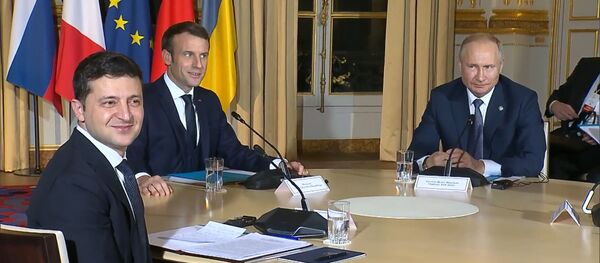 Путин подсказал Зеленскому, куда повернуться для совместного фото - Sputnik Армения