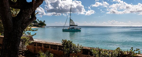 Парусное судно в море у острова Барбадос Парусное судно в море у острова Барбадос - Sputnik Արմենիա