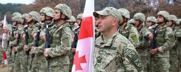Военнослужащие грузинской армии Военнослужащие грузинской армии - Sputnik Армения