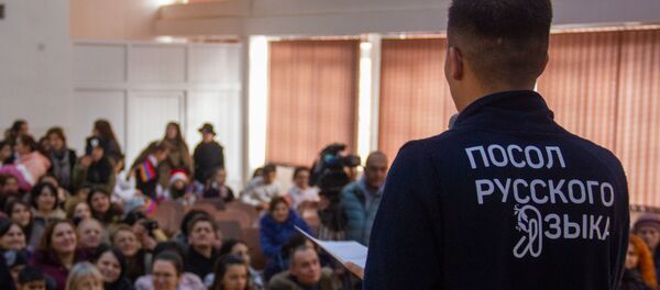 Программа Послы русского языка в школе №8 города Раздан - Sputnik Армения
