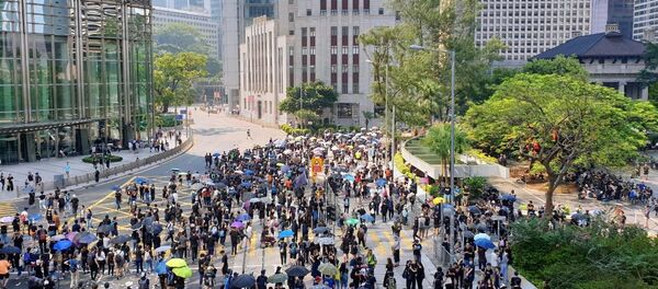 Акция протеста в Гонконге Акция протеста в Гонконге - Sputnik Армения