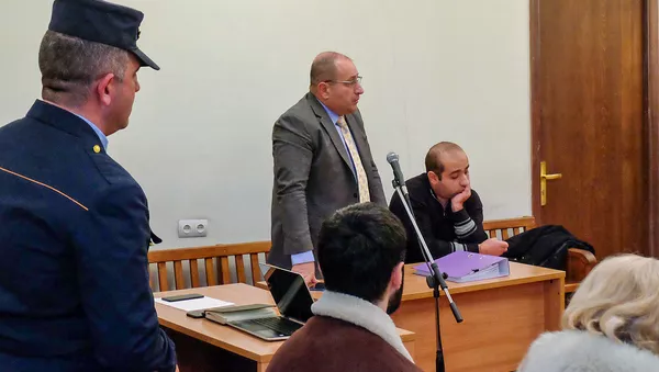 Судебный процесс по вопросу жалобы адвокатов Кочаряна по поводу отказа суда первой инстанции освободить Кочаряна под залог (16 декабря 2019). Еревaн - Sputnik Армения