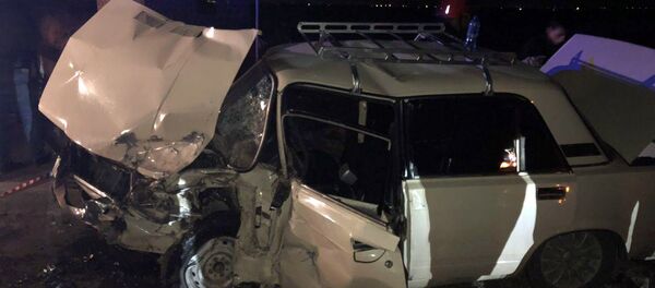 Дорожно-транспортное происшествие у села Нор Армавир (16 декабря 2019). Армавир - Sputnik Армения