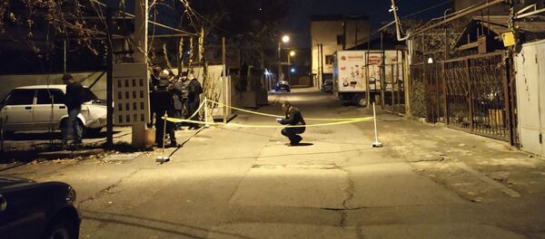 Сотрудники правоохранительных органов на месте преступления (18 декабря 2029). Еревaн - Sputnik Արմենիա