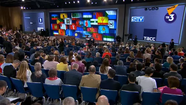 Большая пресс-конференция Владимира Путина 2019