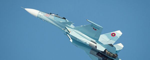 Первые Су-30СМ для Армении на промежуточной посадке в Толмачево - Sputnik Արմենիա