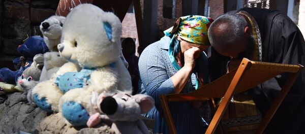 Траурные мероприятия в Беслане - Sputnik Армения