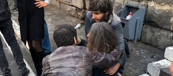 Обрушение в здании военкомата (19 декабря 2019). Еревaн - Sputnik Արմենիա