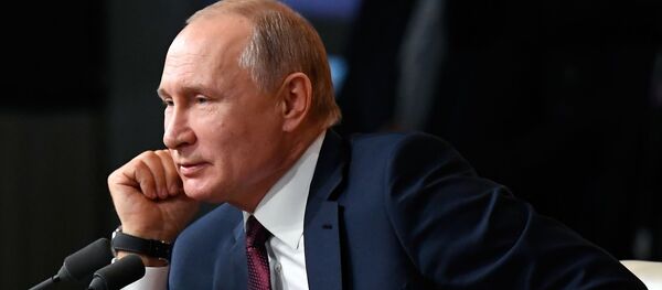 Ежегодная большая пресс-конференция президента РФ В. Путина - Sputnik Армения