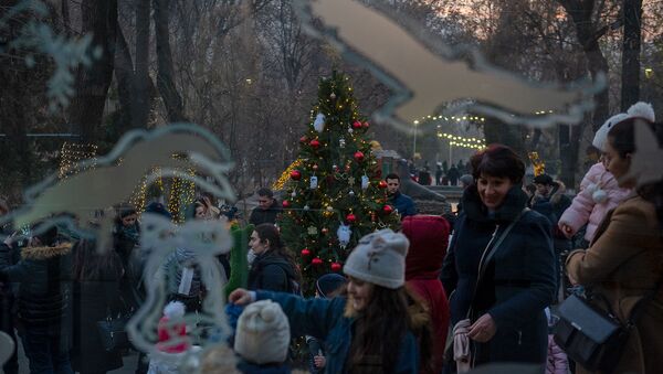 Рождественская елка Ереванского зоопарка - Sputnik Армения
