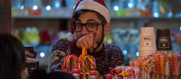 Рождественская ярмарка в парке 2750-летия Еревана Рождественская ярмарка в парке 2750-летия Еревана - Sputnik Արմենիա