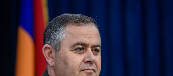 Пресс-конференция начальника Генштаба ВС Армении Артака Давтяна по итогам года (26 декабря 2019). Еревaн Пресс-конференция начальника Генштаба ВС Армении Артака Давтяна по итогам года (26 декабря 2019). Еревaн - Sputnik Արմենիա