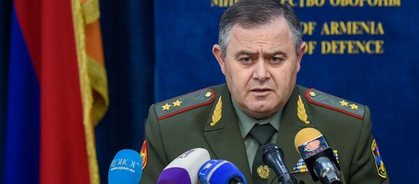 Пресс-конференция начальника Генштаба ВС Армении Артака Давтяна по итогам года (26 декабря 2019). Еревaн - Sputnik Армения