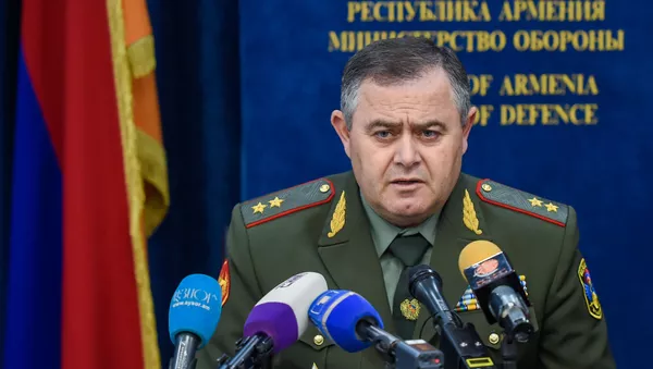 Пресс-конференция начальника Генштаба ВС Армении Артака Давтяна по итогам года (26 декабря 2019). Еревaн - Sputnik Армения